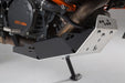 Engine guard - Black/Silver. KTM 1090 Adv, 1190 Adv/R, 1290 SAdv. SW-Motech