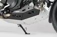 Engine guard - Black/Silver. For V-Strom 1000 with crash bar. SW-Motech