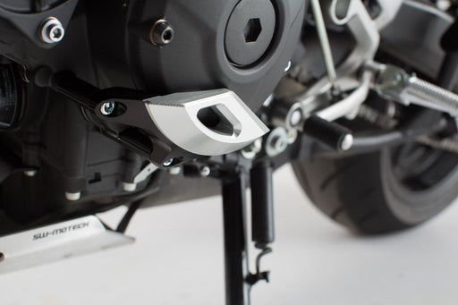 Engine case protector - Black/silver. MT09/Tracer, Tracer900/GT, XSR900. SW-Motech