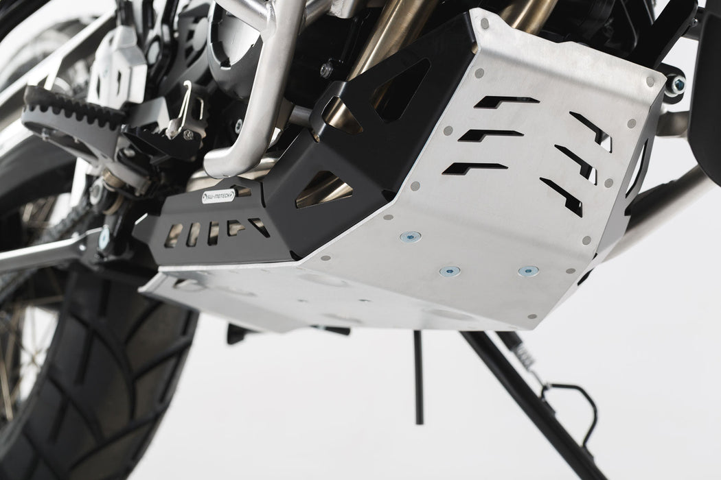 Engine guard - Black/Silver. BMW GS-models / Husqvarna Nuda 900. SW-Motech