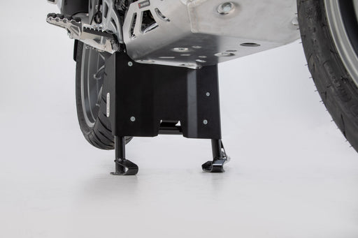 Engine guard extension for centerstand - Black. BMW R 1200 GS (12-18), R 1250 GS (18-). SW-Motech
