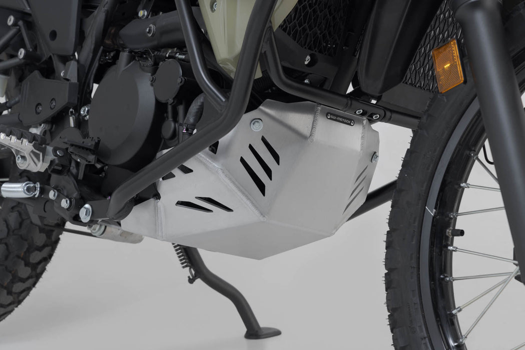 Engine guard - Silver. Kawasaki KLR 650 (08-). SW-Motech