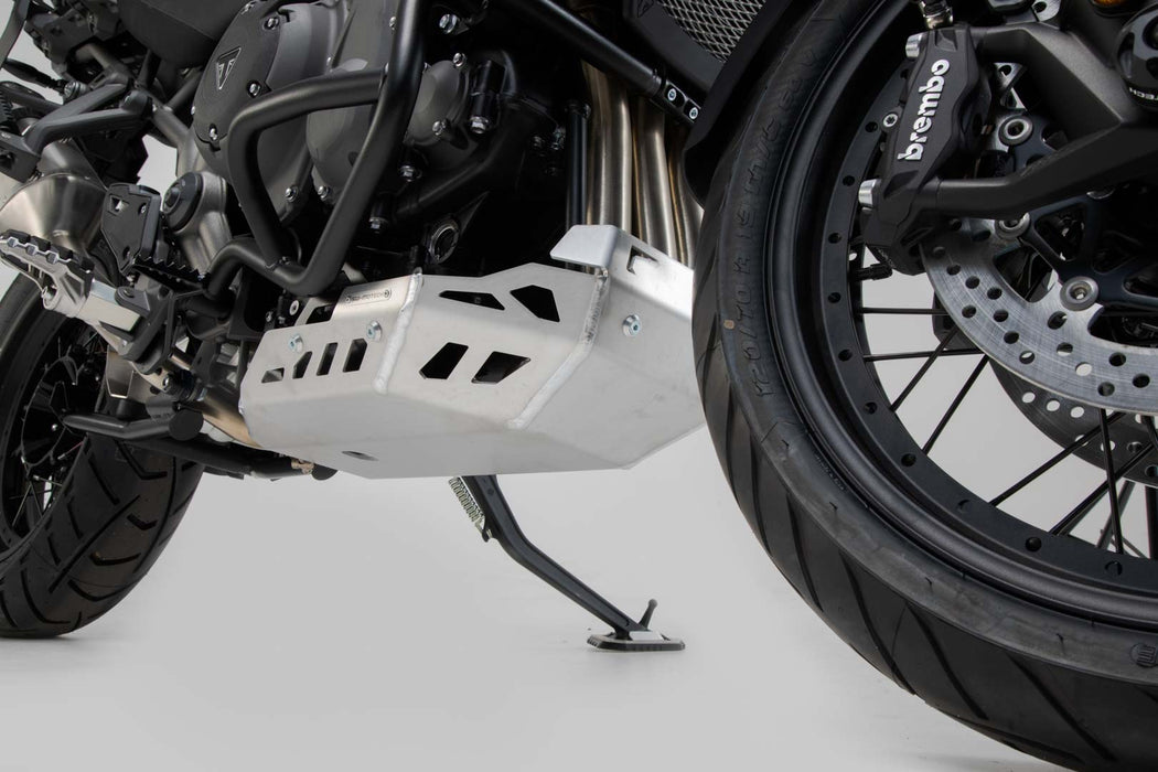 Engine guard - Silver. Triumph Tiger 1200 / Explorer (11-). SW-Motech