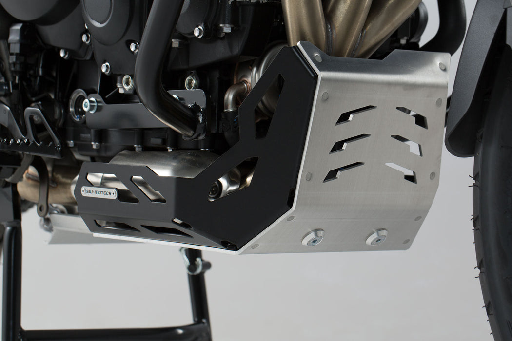 Engine guard - Black/Silver. Triumph Tiger 800 models (10-). SW-Motech