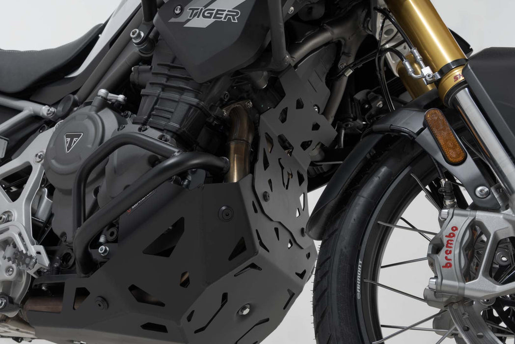 Engine guard extension - Black. Triumph Tiger 1200 models (22-). SW-Motech