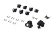 TRAX lock set with anti-theft protection EVO - 9 matching locks, 2 keys. Anti-theft protection. SW-Motech