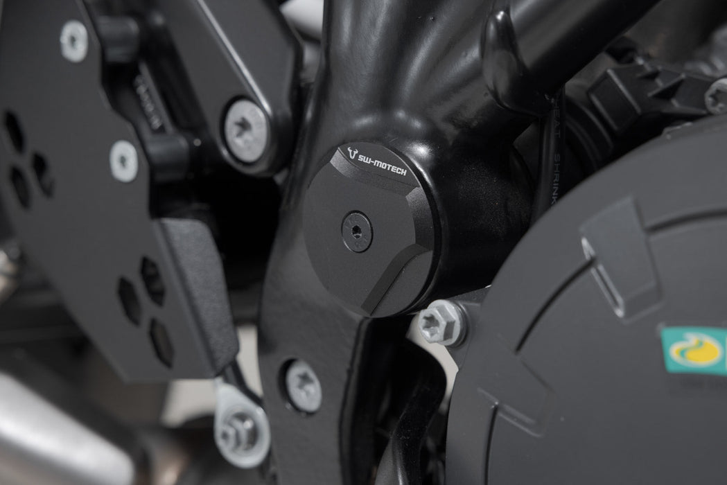 Frame cap set - Black. KTM 1050/1090/1190 Adv,1290 SAdv. SW-Motech