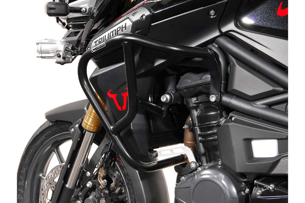 Crash bar - Black. Triumph Tiger 1200 Explorer (11-15). SW-Motech