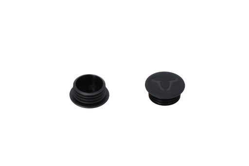 Replacement frame caps for crash bars - Black. As pair. SW-Motech
