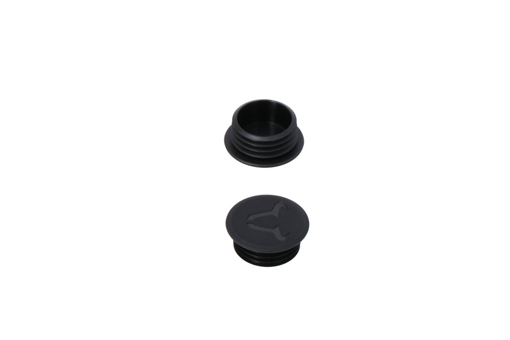 Replacement frame caps for crash bars - Black. As pair. SW-Motech