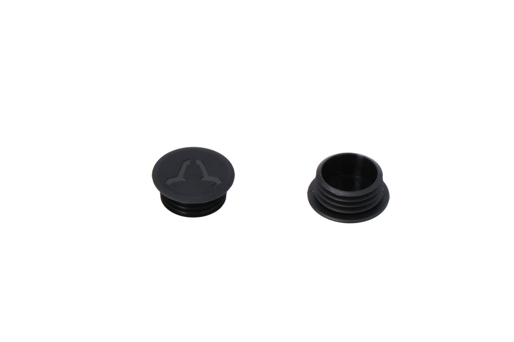 Replacement frame caps for crash bars - Black. As pair. SW-Motech