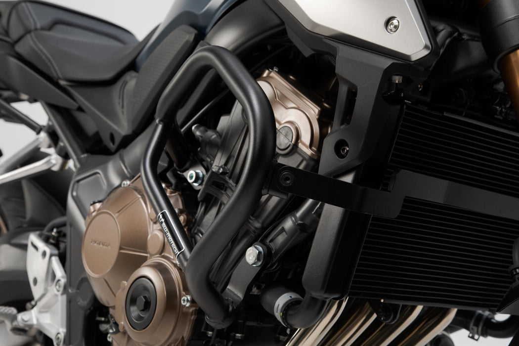 Crash bar - Black. Honda CB650F (14-18) / CB650R (18-). SW-Motech