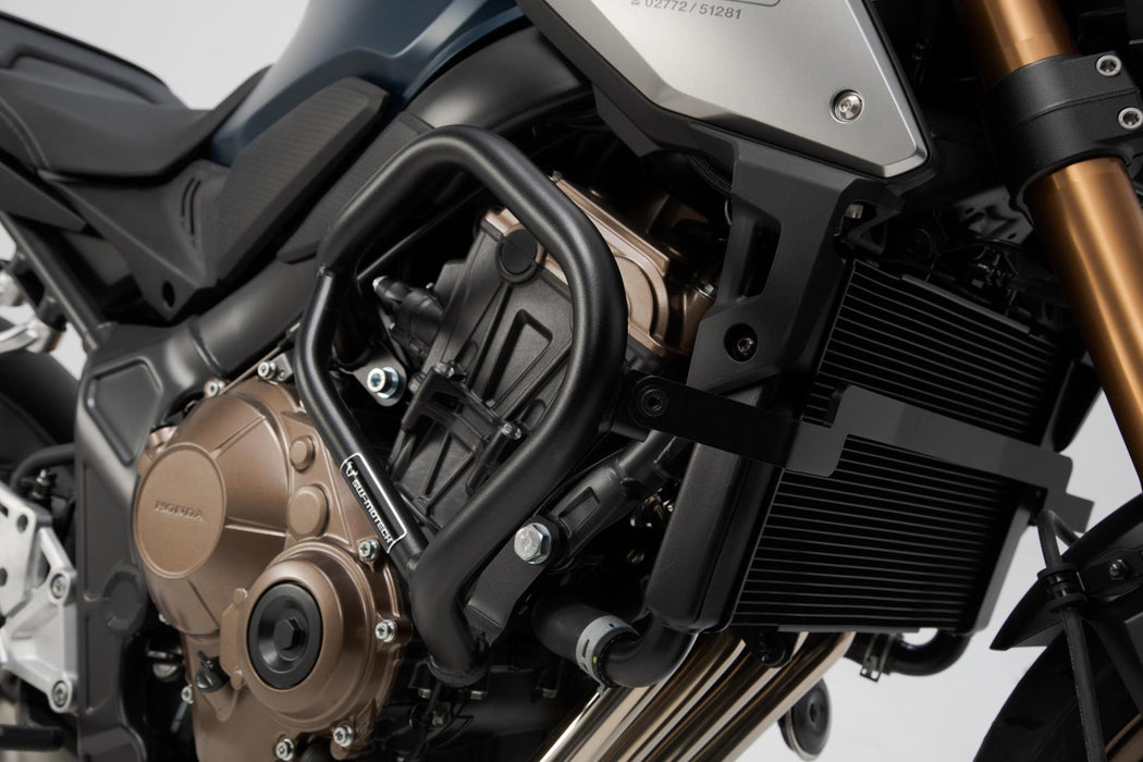 Crash bar - Black. Honda CB650F (14-18) / CB650R (18-). SW-Motech
