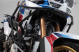 Upper crash bar - Black. Honda CRF1100L Africa Twin Adv Sp. (19-). SW-Motech