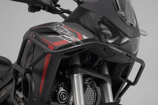 Upper crash bar - Black. Honda CRF1100L Africa Twin Adv (19-). SW-Motech