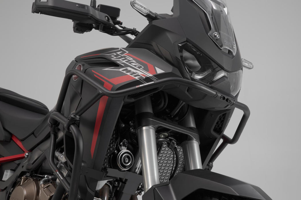 Upper crash bar - Black. Honda CRF1100L Africa Twin Adv (19-). SW-Motech