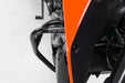 Crash bar - Black. KTM 125 (11-20) / 200 Duke (11-16). SW-Motech