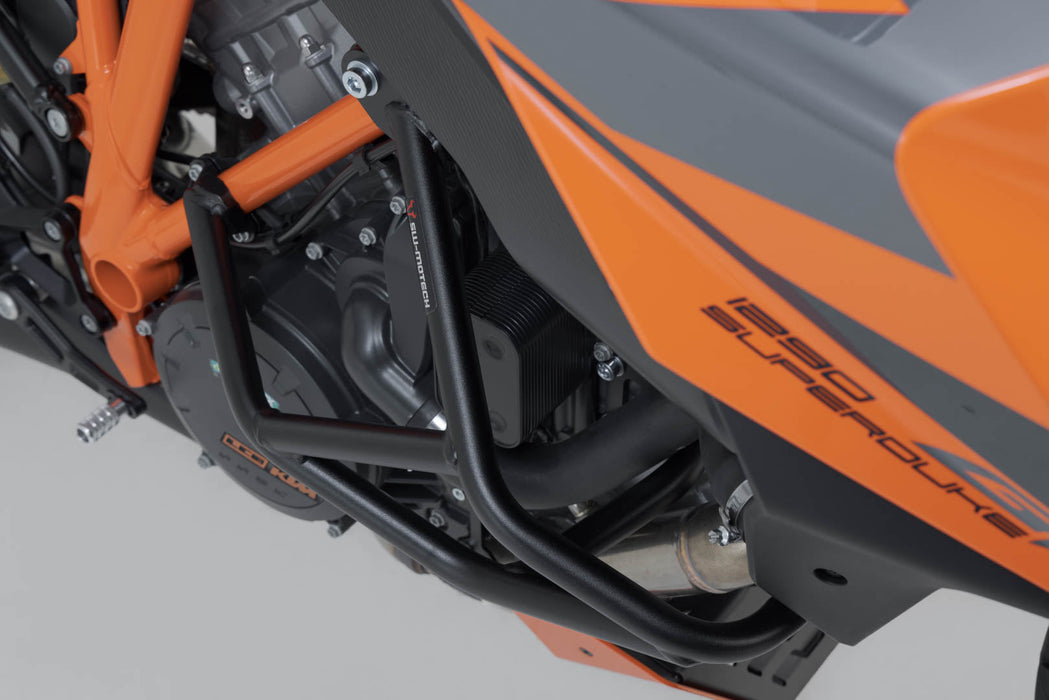 Crash bar - Black. KTM 1290 Super Duke R / GT. SW-Motech