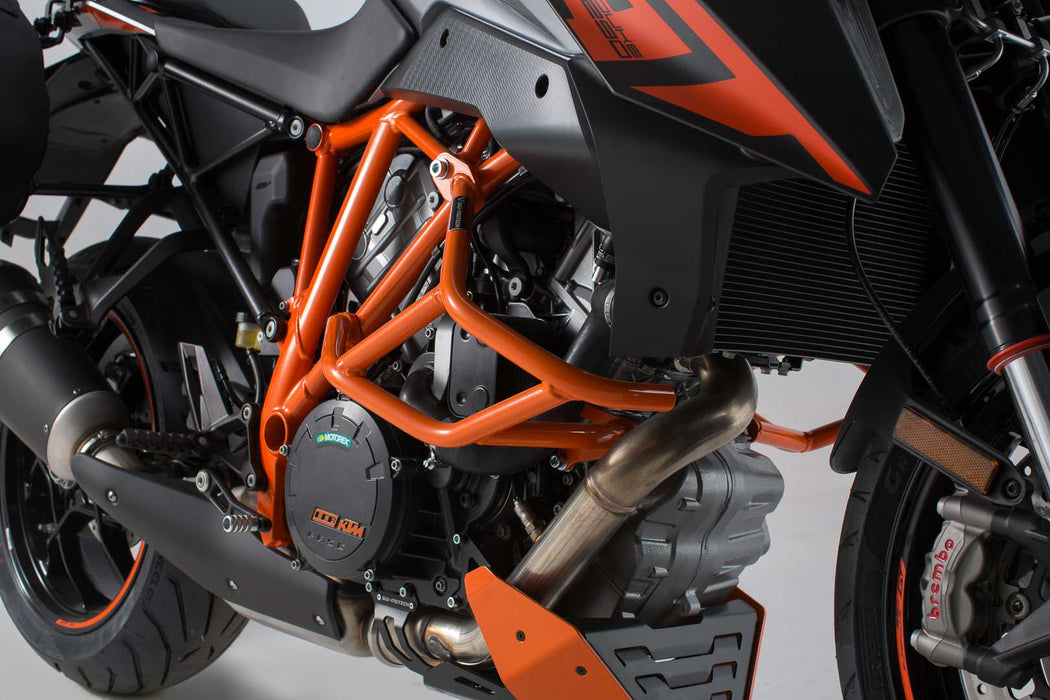 Crash bar - Orange. KTM 1290 Super Duke R / GT. SW-Motech