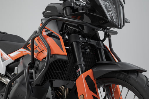Upper crash bar - Black. KTM 790 Adv/R (19-21), 890 Adv/R (20-22). SW-Motech