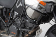 Upper crash bar for orig. KTM crash bar - Black. 1290 SAdv R / S (16-), 1090 Adv (16-). SW-Motech