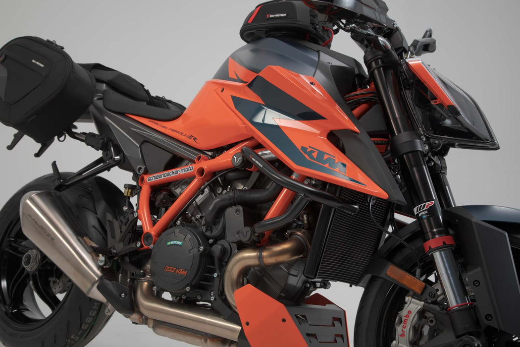 Crash bar - Black. KTM 1290 Super Duke R / EVO (19-). SW-Motech