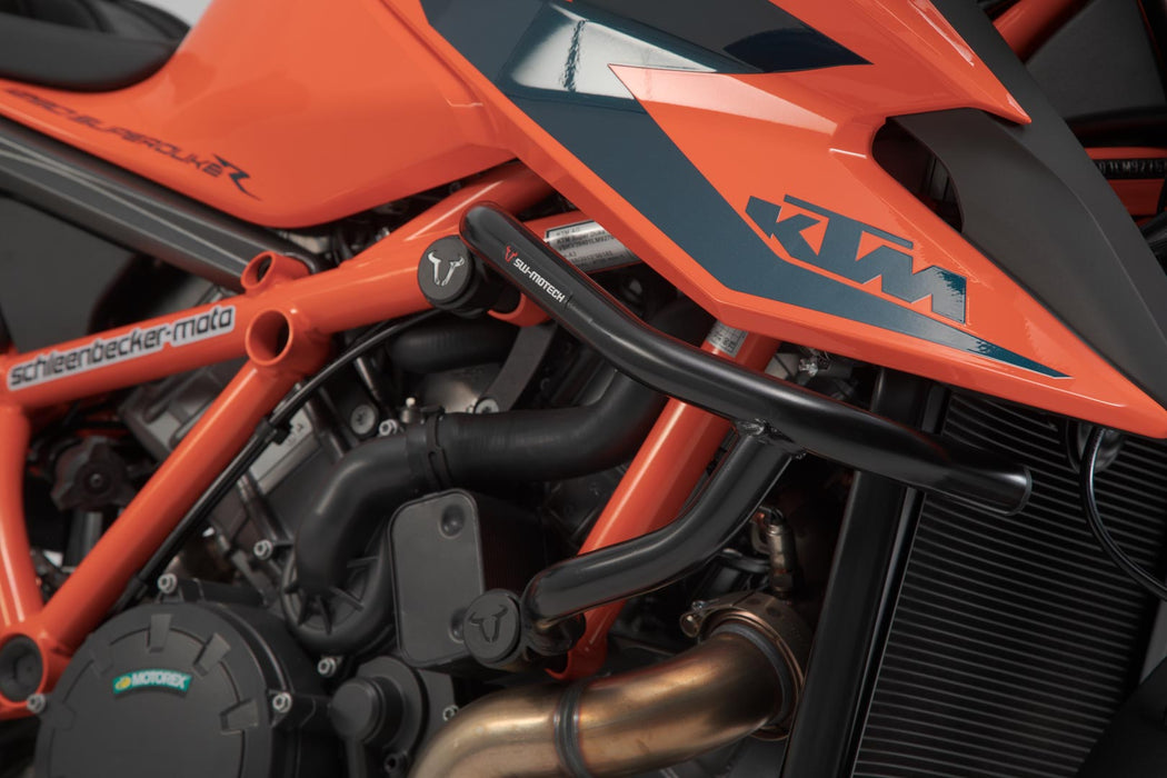 Crash bar - Black. KTM 1290 Super Duke R / EVO (19-). SW-Motech