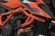 Crash bar - Orange. KTM 1290 Super Duke R / EVO (19-). SW-Motech