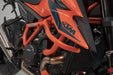 Crash bar - Orange. KTM 1290 Super Duke R / EVO (19-). SW-Motech
