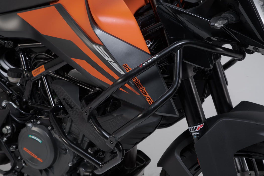 Upper crash bar for orig. KTM crash bar - Black. KTM 390 Adv (19-). SW-Motech