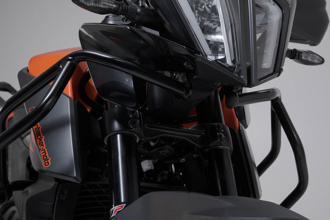 Upper crash bar for orig. KTM crash bar - Black. KTM 390 Adv (19-). SW-Motech