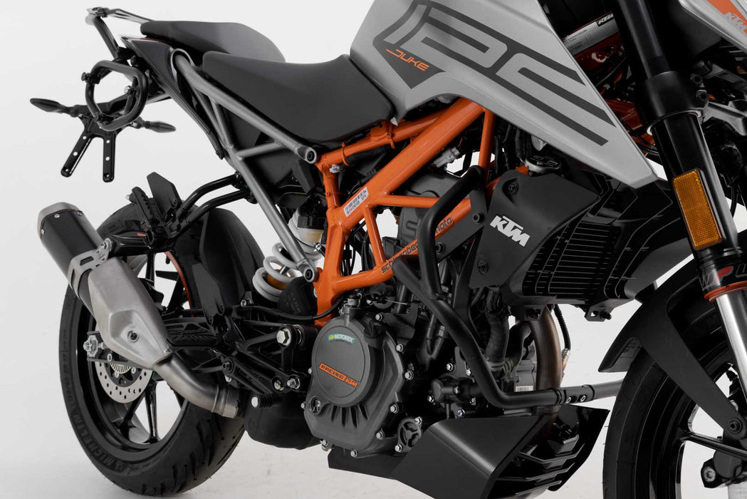 Crash bar - Black. KTM Duke 125 (21-23) / 200 (17-). SW-Motech