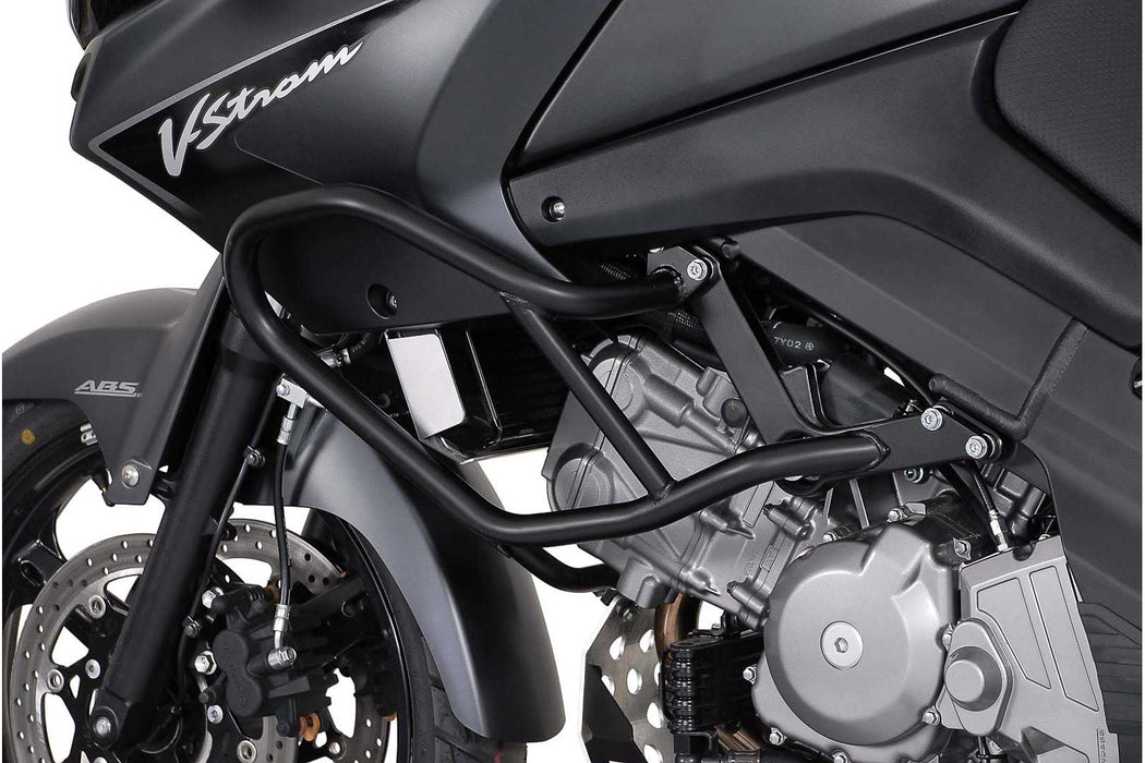 Crash bar - Black. Suzuki DL 650 V-Strom (04-10). SW-Motech
