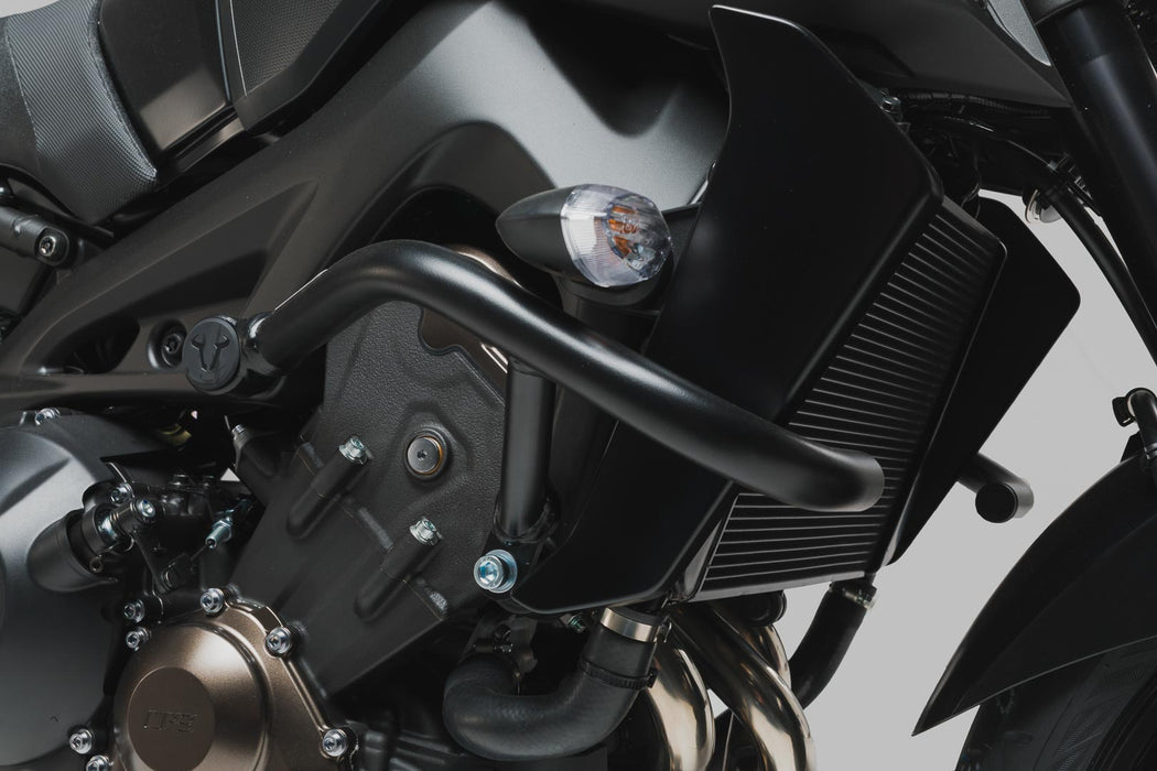 Crash bar - Black. Yamaha MT-09 (16-20) / SP (17-20). SW-Motech