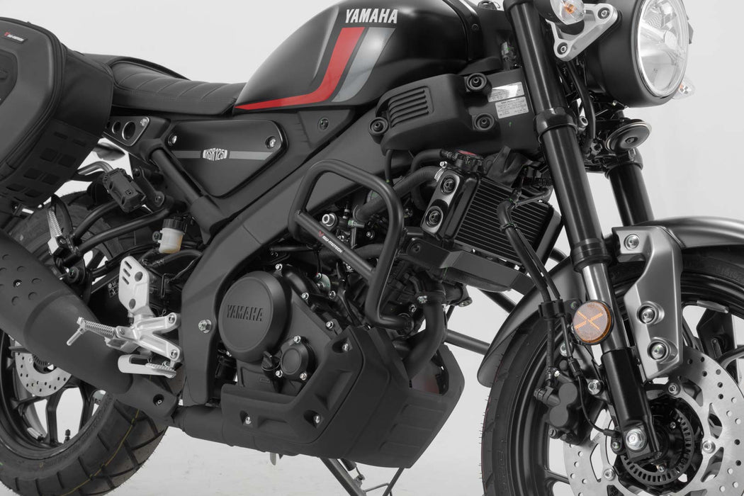 Crash bar - Black. Yamaha MT-125 (20-) / XSR125 (21-). SW-Motech