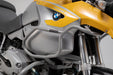 Upper crash bar - Silver. BMW R1200 GS (04-07). Only with crash bar. SW-Motech