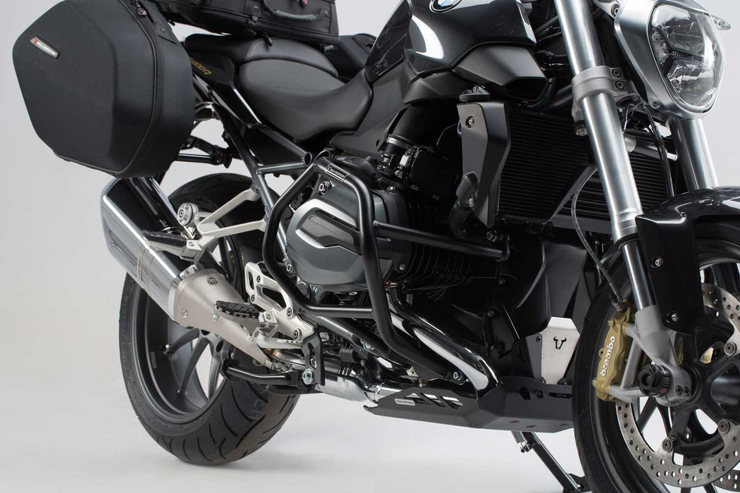 Crash bar - Black. BMW R1200R / R1200RS (14-18). SW-Motech
