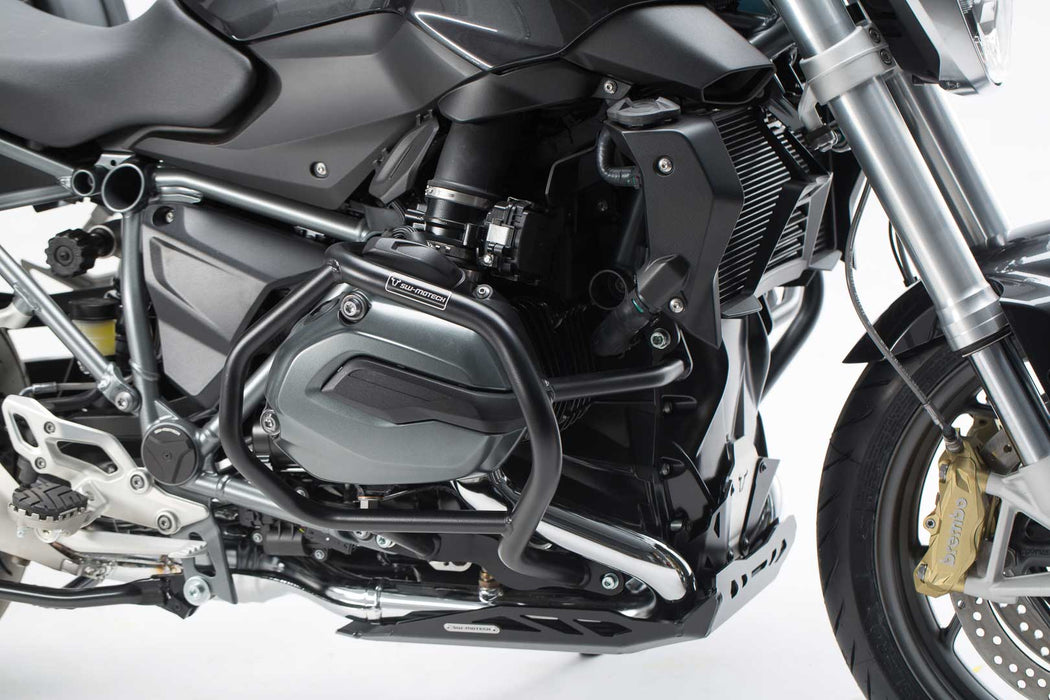 Crash bar - Black. BMW R1200R / R1200RS (14-18). SW-Motech
