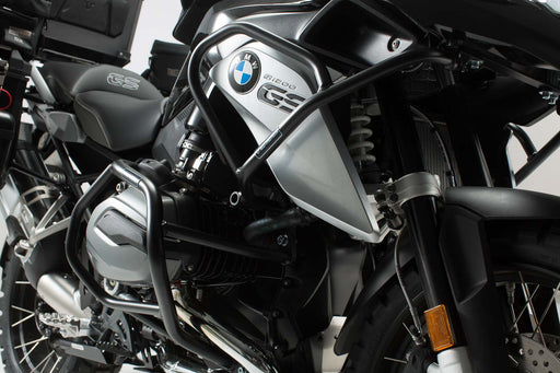 Upper crash bar - Black. BMW R 1200 GS (12-16). SW-Motech