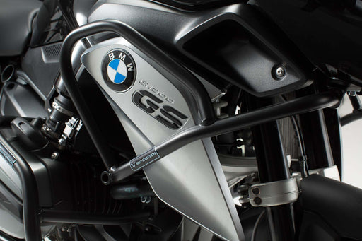 Upper crash bar - Black. BMW R 1200 GS (12-16). SW-Motech