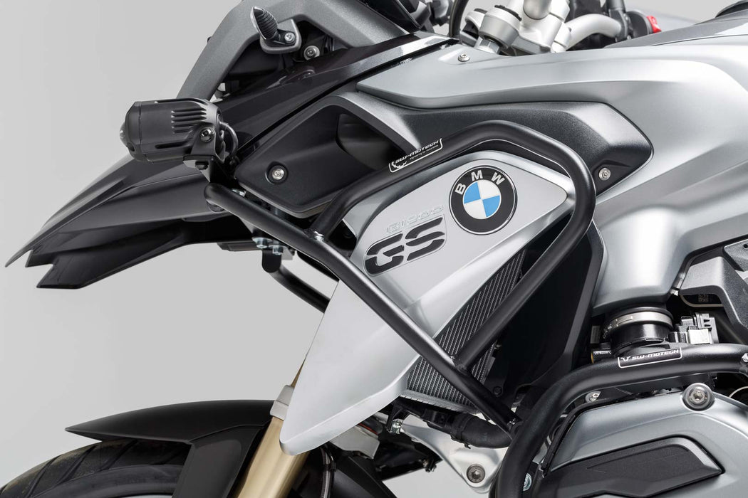 Upper crash bar - Black. BMW R 1200 GS (12-16). SW-Motech