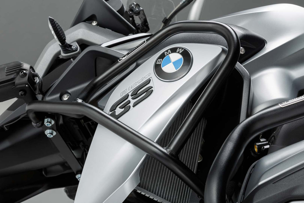 Upper crash bar - Black. BMW R 1200 GS (12-16). SW-Motech