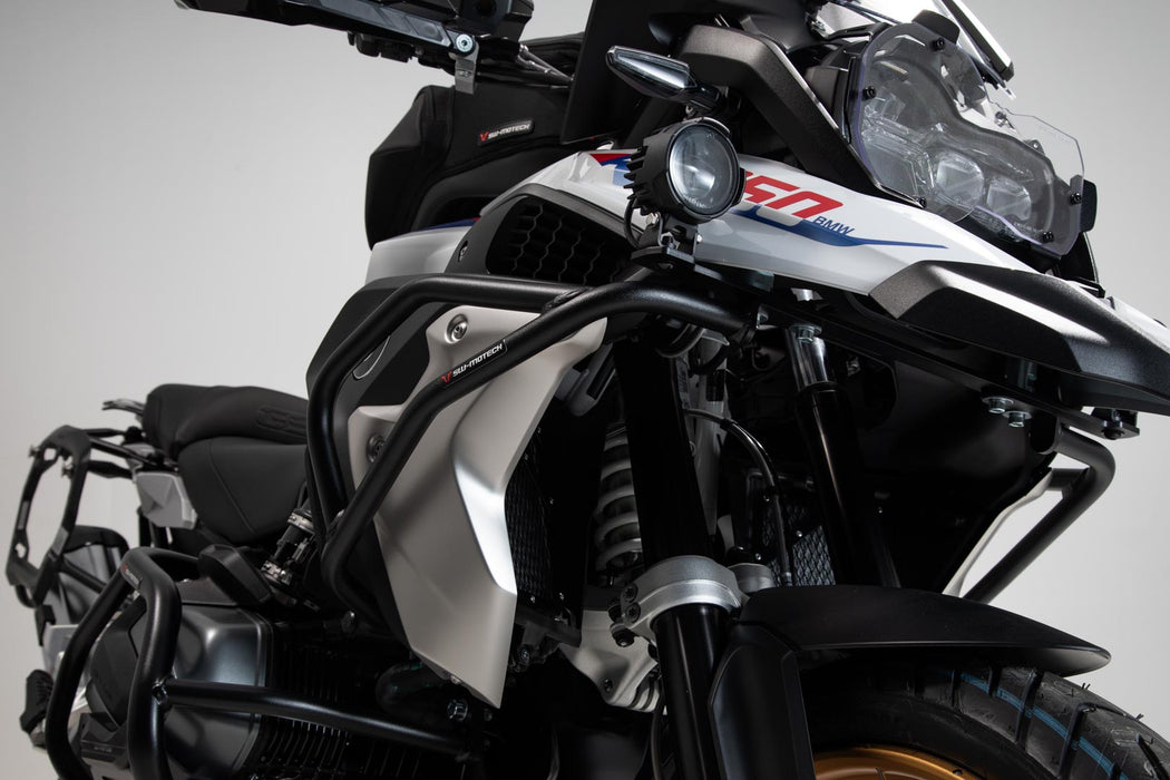 Upper crash bar - Black. BMW R 1200 GS (16-18), R 1250 GS (18-). SW-Motech