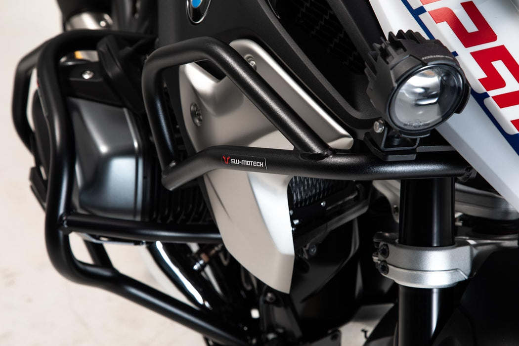 Upper crash bar - Black. BMW R 1200 GS (16-18), R 1250 GS (18-). SW-Motech