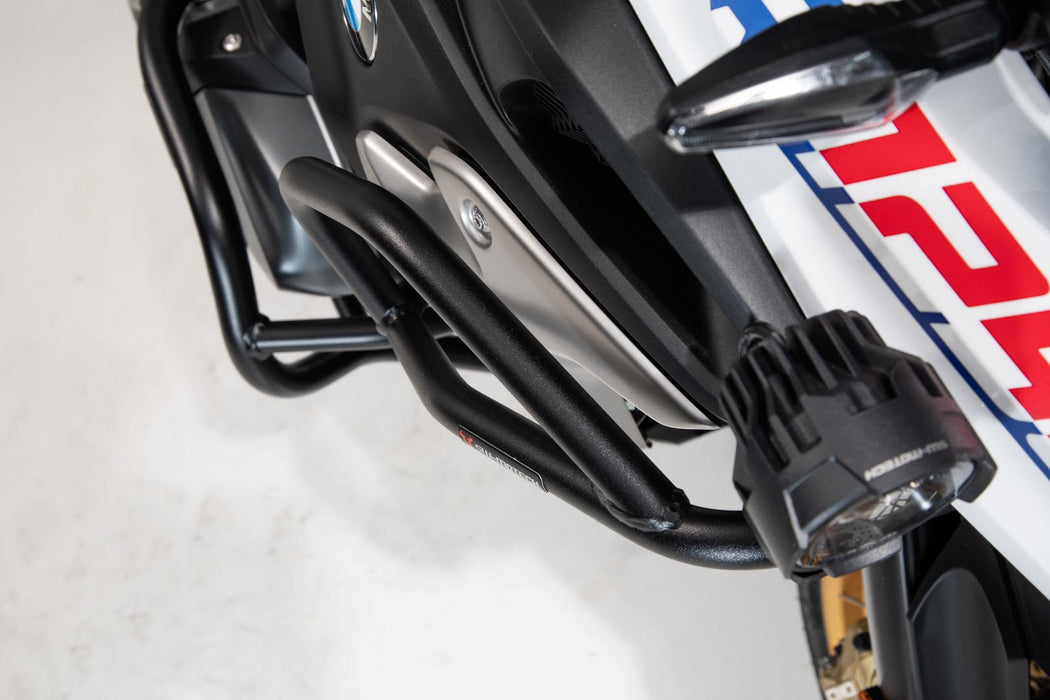 Upper crash bar - Black. BMW R 1200 GS (16-18), R 1250 GS (18-). SW-Motech
