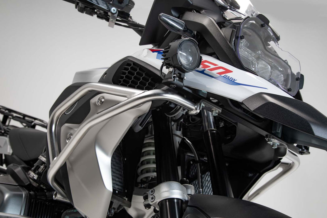 Upper crash bar - Stainless steel. BMW R1200GS (16-), R1250GS (18-). SW-Motech