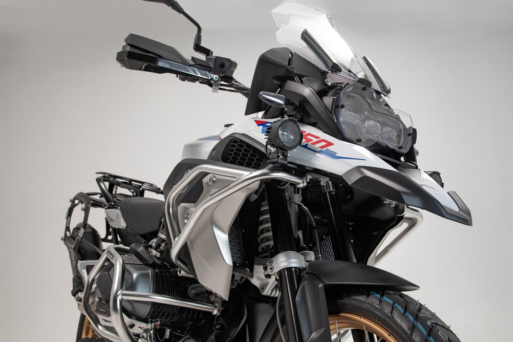 Upper crash bar - Stainless steel. BMW R1200GS (16-), R1250GS (18-). SW-Motech