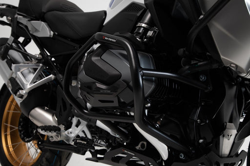 Crash bar - Black. BMW R 1250 GS (18-), R1250 R/RS (18-). SW-Motech
