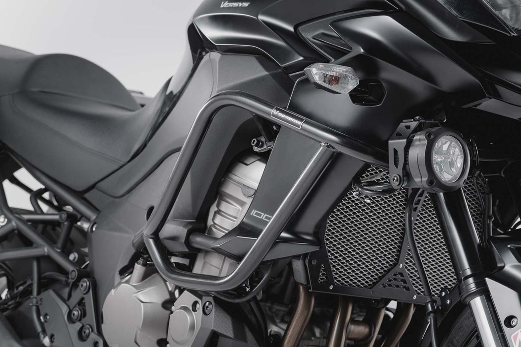 Crash bar - Black. Kawasaki Versys 1000 (15-18) SW-Motech