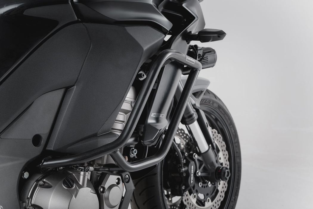 Crash bar - Black. Kawasaki Versys 1000 (15-18) SW-Motech